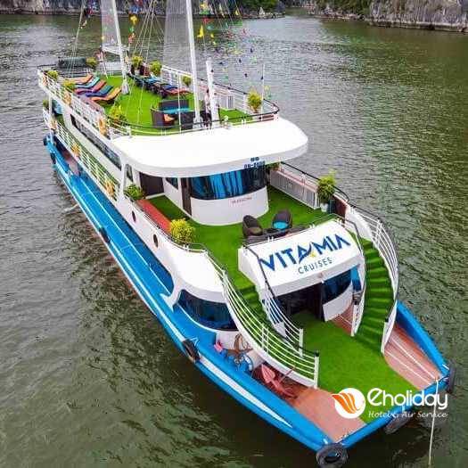 Tour Hạ Long 1 Ngày: Du thuyền Vitamia Cruise