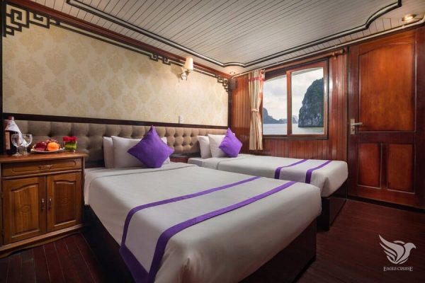 Du Thuyền Lavender Elegance Cruise Phòng 2 Giường đơn