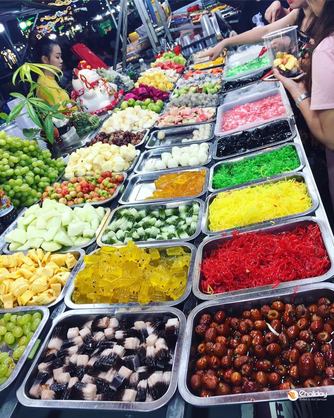 Ẩm Thực Chợ đêm Nha Trang