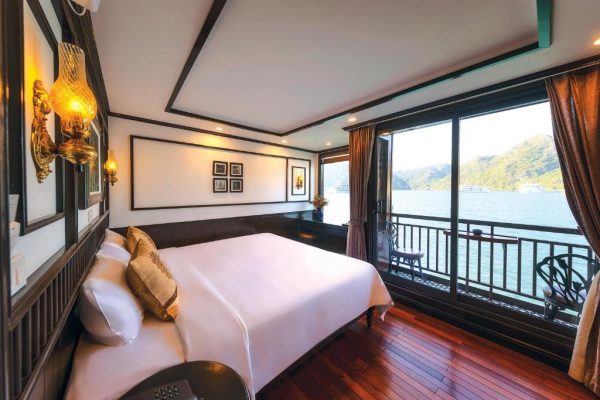 Du Thuyền Sena Cruise Phòng Deluxe Có Ban Công