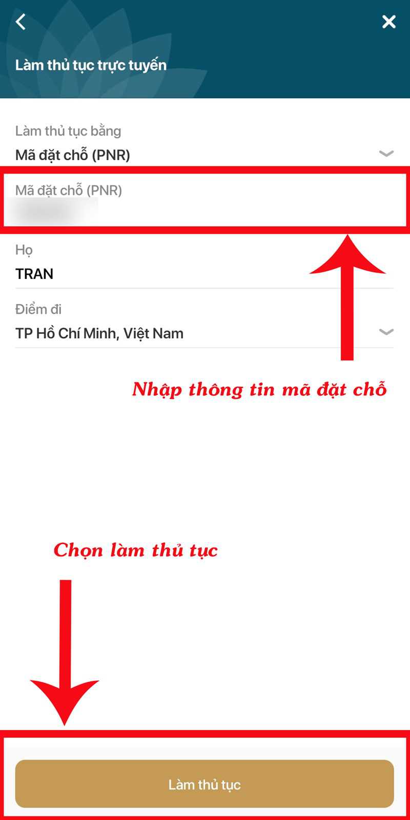Hướng dẫn check in trực tuyến Vietnam Airlines