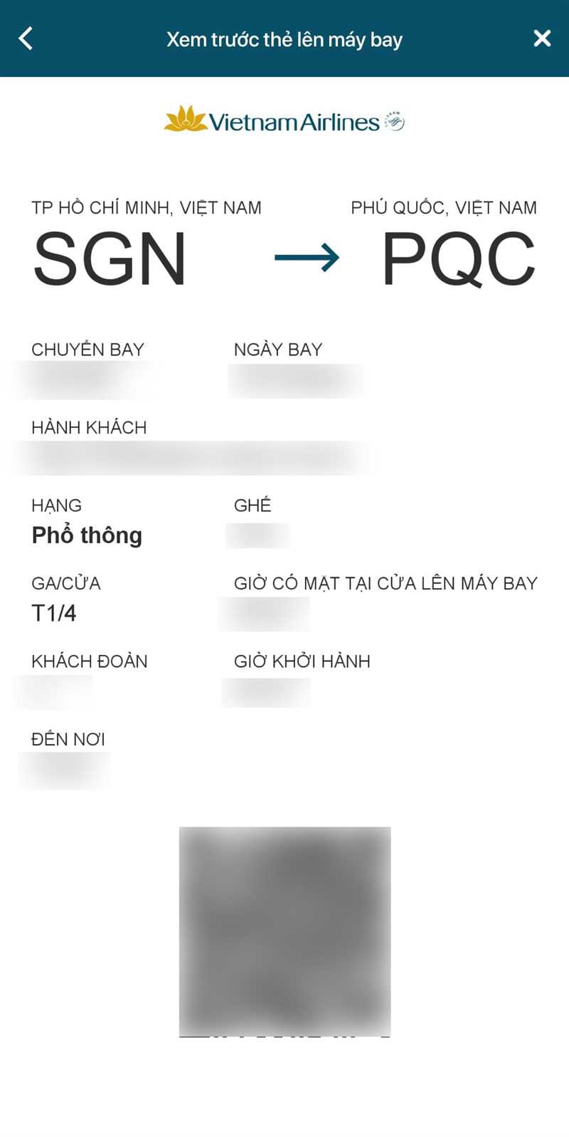Xuất Mã đặt Chỗ. Hướng dẫn check in trực tuyến Vietnam Airlines