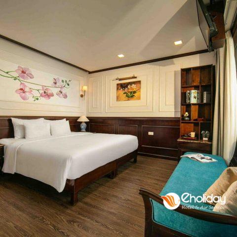 Phòng Family Premium Deluxe Balcony Du Thuyền Orchid Trendy
