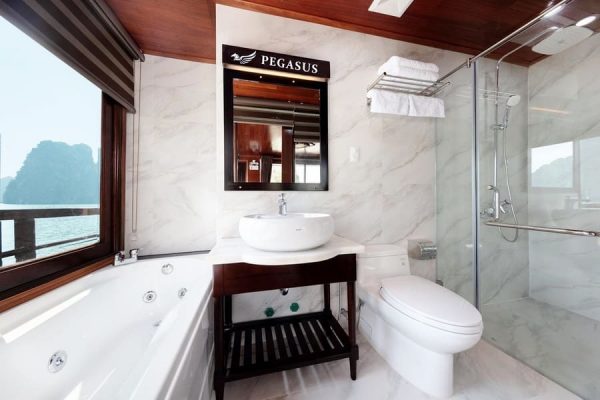 Du Thuyền Pegasus Cruise Toilet