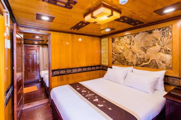 Du Thuyền Victory Cruise Phòng Deluxe Gia đình