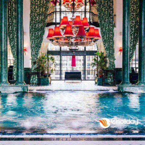 [ Review ] Hotel De La Coupole Sapa “lâu đài Cổ Tích” Mgallery Sapa Bể Bơi