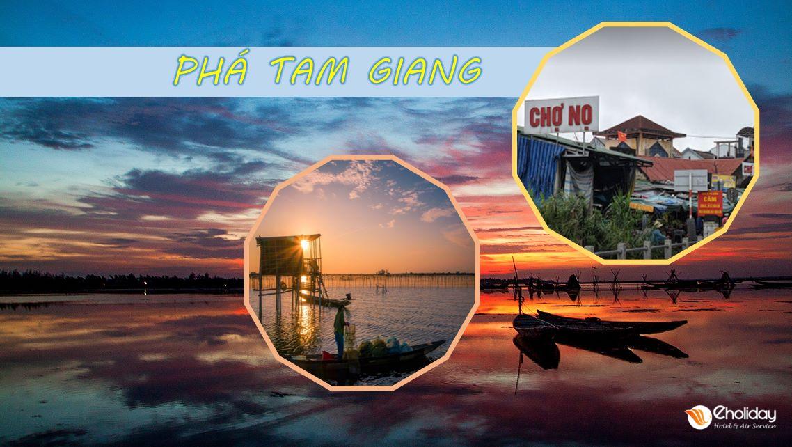 Tour chiều trên Phá Tam Giang, Huế