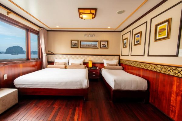 Du Thuyền Swan Cruise Bái Tử Long Phòng 3 Người