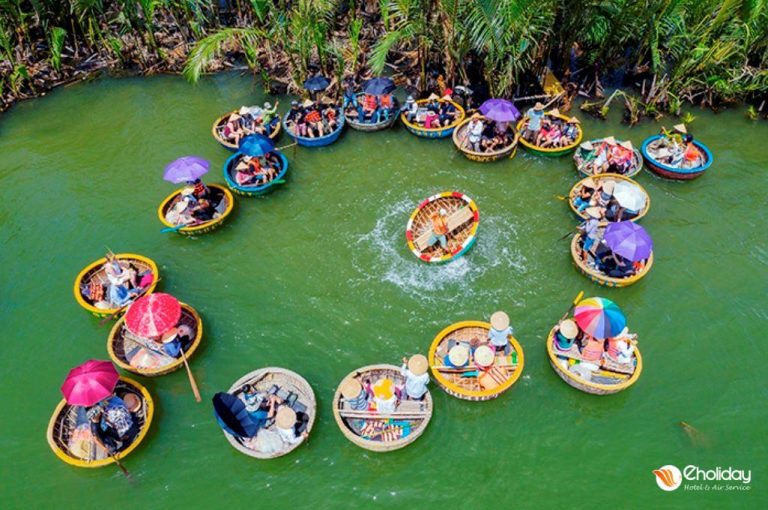 Vé Thuyền Thúng Rừng Dừa Bảy Mẫu Hội An