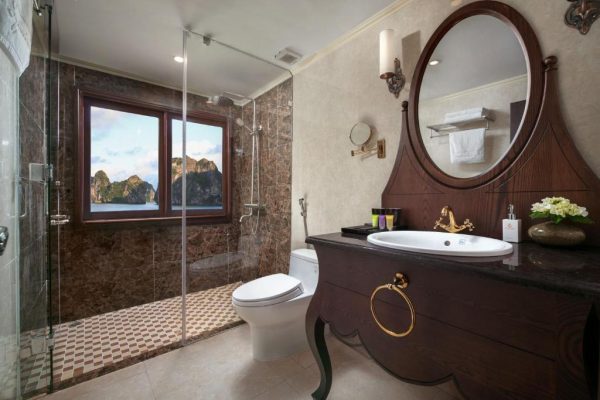 Du Thuyền Athena Luxury Hạ Long Bathroom