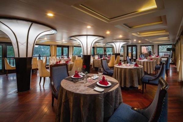 Du Thuyền Alisa Premier Cruise Ha Long Nhà Hàng