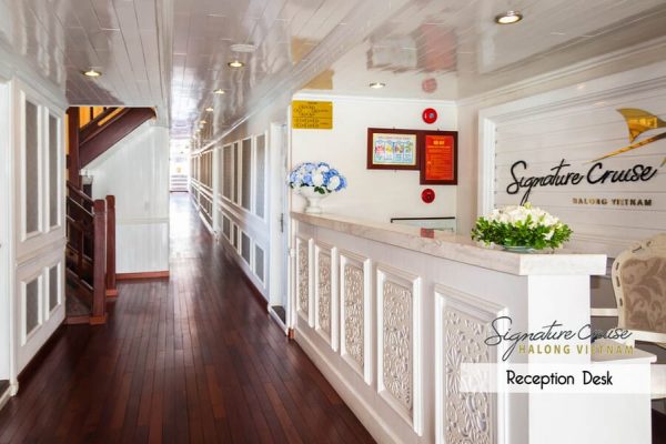 Du Thuyền Athena Signature Cruise Ha Long Lễ Tân