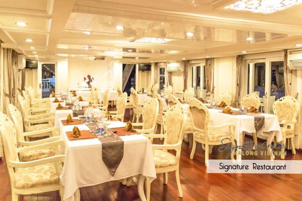 Du Thuyền Athena Signature Cruise Ha Long Nhà Hàng 2