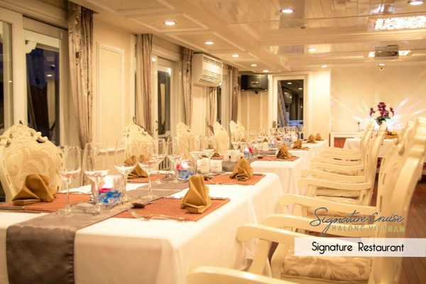 Du Thuyền Athena Signature Cruise Ha Long Nhà Hàng