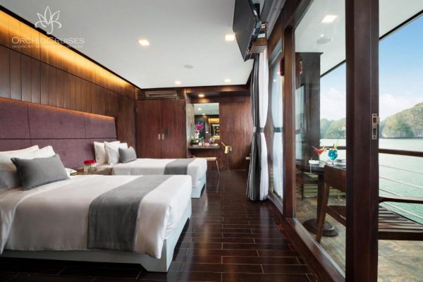 Du Thuyền Orchid Classic Cruise Hạ Long Premium Suite