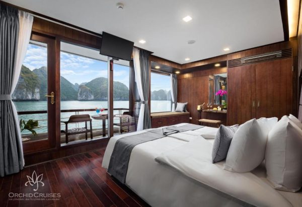 Du Thuyền Orchid Classic Cruise Hạ Long Suite Có Ban Công