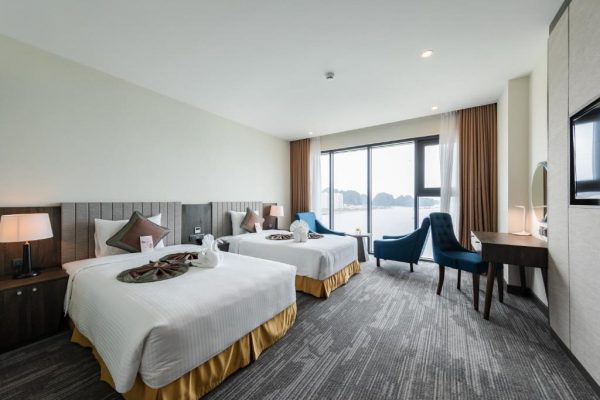 Khách Sạn Mường Thanh Grand Bãi Cháy Phòng Deluxe View Biển