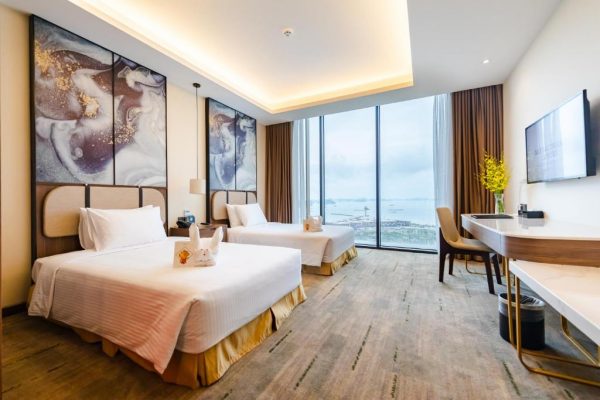 Khách Sạn Mường Thanh Luxury Hạ Long Centre Phòng 2 Giường View Biển