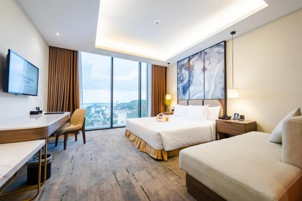 Khách Sạn Mường Thanh Luxury Hạ Long Centre Phòng Giường đôi View Biển