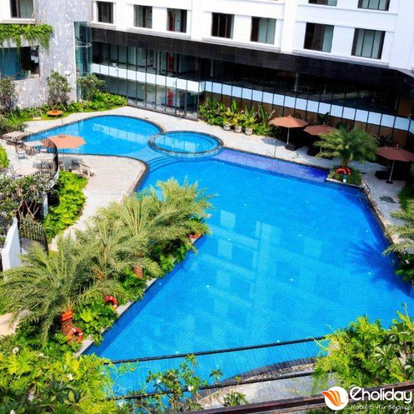Khách Sạn Mường Thanh Luxury Lạng Sơn Bể Bơi 2