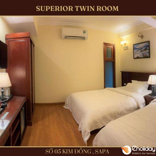 Khách Sạn Mây Hồ Sapa Phòng Superior Twin