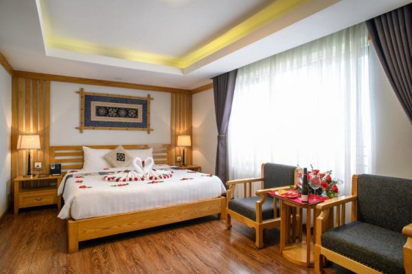 Khu Nghỉ Dưỡng Cao Nguyên Phòng Deluxe Giường đôi