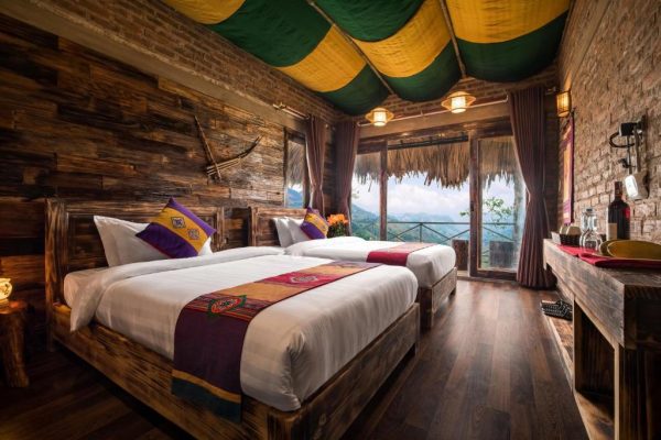 Khu Nghỉ Dưỡng Chapa Ecolodge Sapa Bung Gia đình