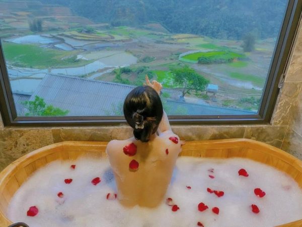 Sín Chải Ecolodge Resort Sapa Check In Bồn Tắm