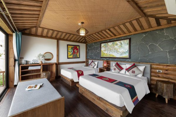 Sín Chải Ecolodge Resort Sapa Phòng Deluxe 3 Người