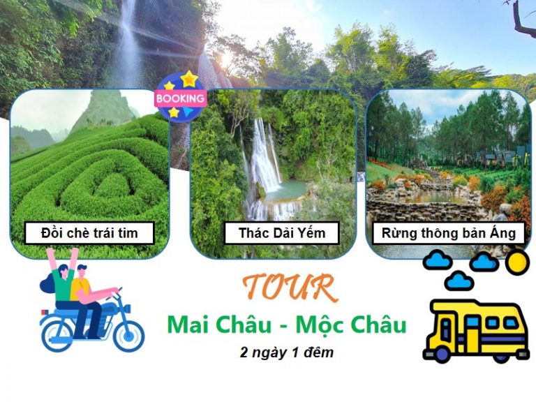 Tour Mai Châu Mộc Châu 2 Ngày 1 đêm