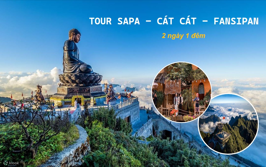 Tour Sapa – Cát Cát – Fansipan 2N1Đ (đón tại Sapa)