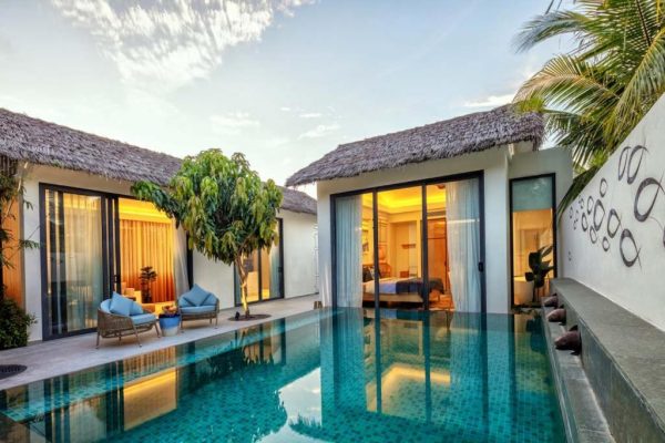 New World Phú Quốc Resort Biệt Thự Vườn 3 Phòng Ngủ Có Bể Bơi