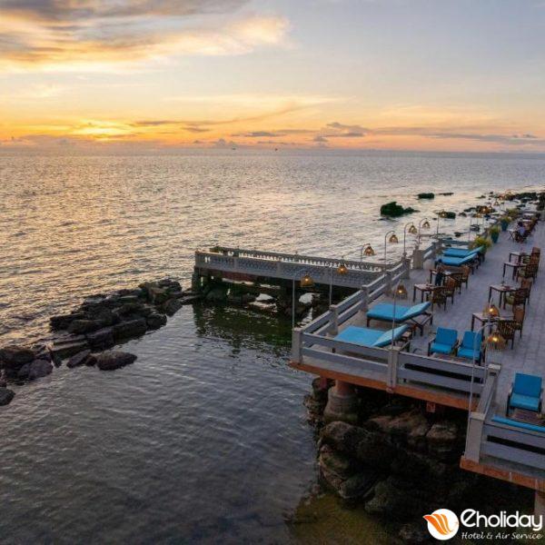 Sea Sence Resort Phú Quốc Không Gian Bên Ngoài Nhà Hàng