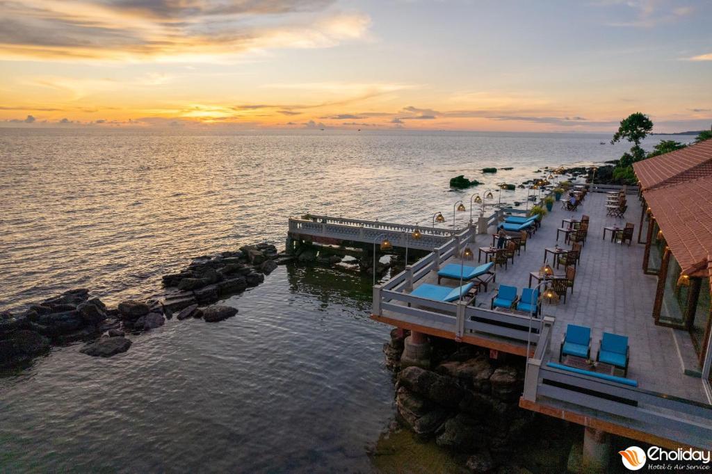 Sea Sence Resort Phú Quốc Không Gian Bên Ngoài Nhà Hàng