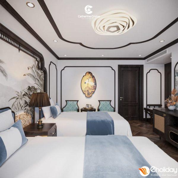 Du Thuyền Catherine Hạ Long 6 Sao Phòng Premier Suite Tầng 2