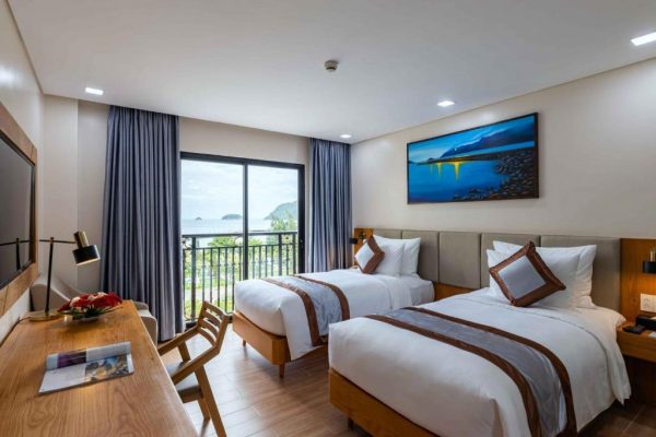 Khách Sạn Marina Bay Côn Đảo Phòng 2 Giường đơn View Biển