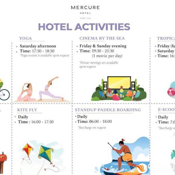 Mercure Vũng Tàu Resort Hoạt động Hàng Ngày