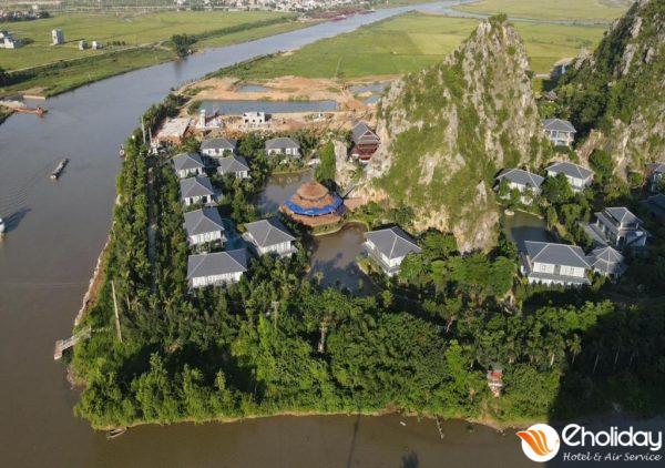 Minawa Kênh Gà Resort Ninh Bình View Từ Trên Cao