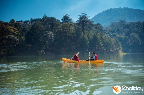 Dalat Edensee Lake Resort Đà Lạt Chèo Kayak Hồ Tuyền Lâm
