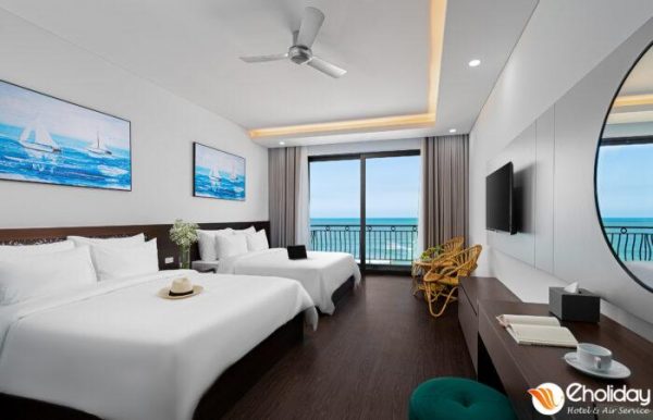 Khách Sạn Hoàng Yến Boutique Quảng Nam Phòng Premier Family Ocean View