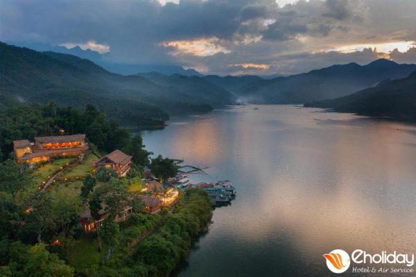 Mai Chau Hideaway Lake Resort Hoà Bình View Toàn Cảnh