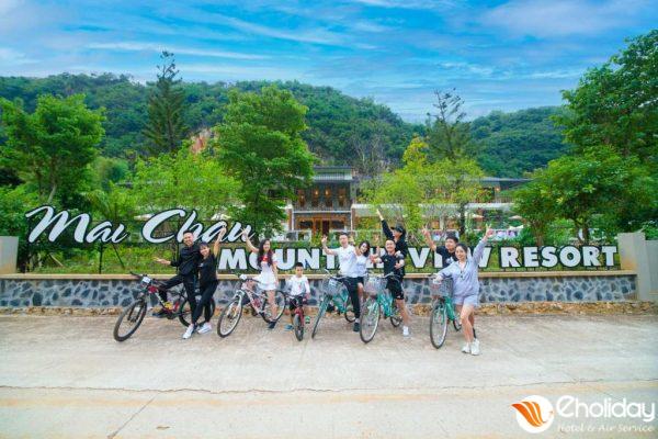 Mai Châu Mountain View Resort Hoà Bình Thuê Xe đạp