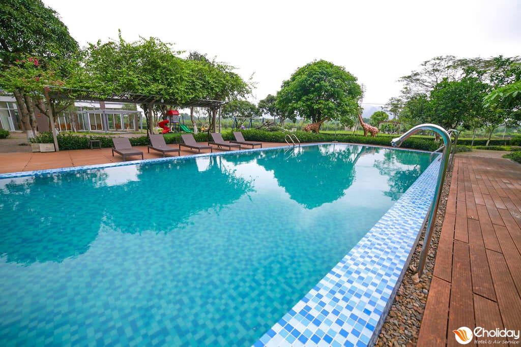 Sỏi Resort In Farm Hoà Bình Bể Bơi