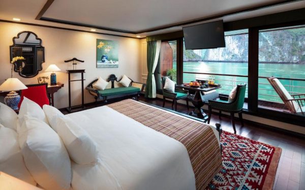 Du Thuyền Orchid Premium Cruise Hạ Long Suite Có Sân Hiên