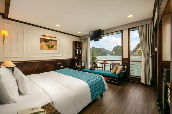 Du Thuyền Orchid Trendy Cruise Hạ Long Deluxe Có Ban Công