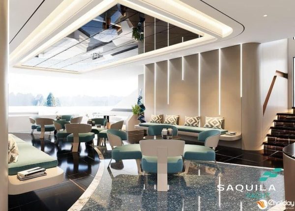 Du Thuyen Saquila Yacth Welcome Lounge