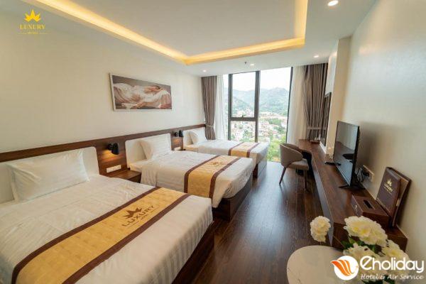 Khách Sạn Luxury One Cao Bằng Phòng Deluxe 3 Giường đơn View Sông