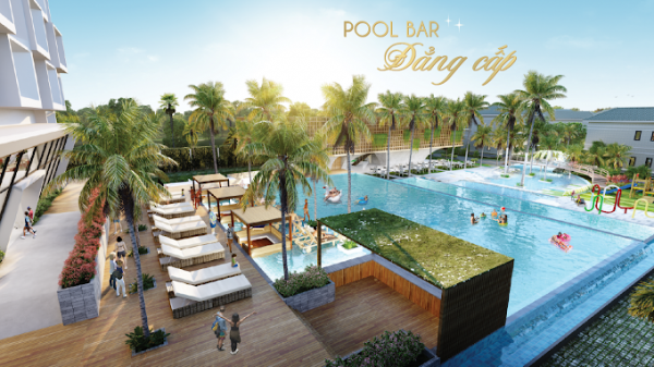 Le Palmier Hồ Tràm Resort Vũng Tàu Pool Bar