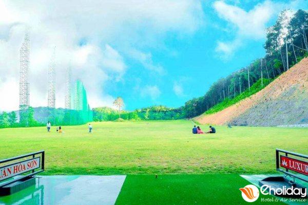 Xuân Hòa Sơn Resort Cao Bằng Sân Tập Golf
