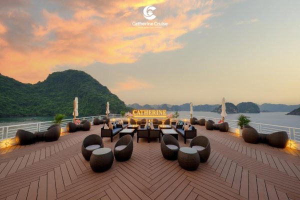 Catherine Cruises Ha Long Bay Sundeck